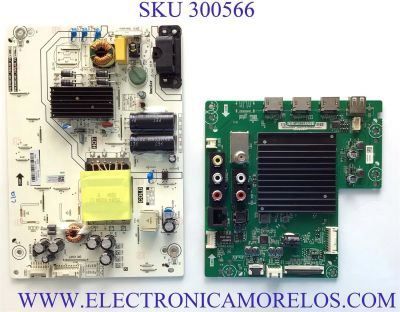 KIT DE TARJETAS PARA TV VIZIO SMART TV / MAIN 6M03M0003Z00R / TD.MT5691.U761 / A0003J00J / 2605K20A0 / FUENTE P500D104DB / PW.95W2.681_V505-H9_V3 / PW.95W2.681 / PANEL V500DJ6-D03 REV.CB / MODELOS V505-H19 / V505-H9 LIAIZB